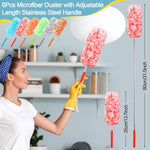 Microfiber Duster Kit (Assorted Style, Set of 12)