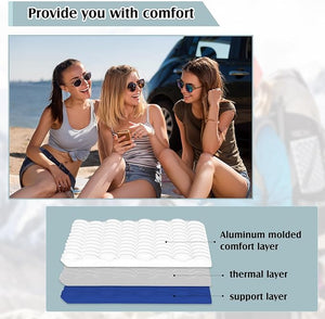 Foldable Stadium Seat Cushion, Outdoor Foam Pad (Black, Set of 10)