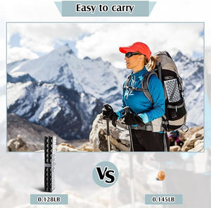 Foldable Stadium Seat Cushion, Outdoor Foam Pad (Black, Set of 10)