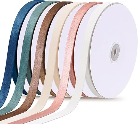 120-Yard Velvet Ribbon Set (Set of 6 Roll)