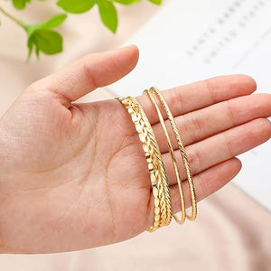 Gold Boho Bangle Bracelet (Set of 50)