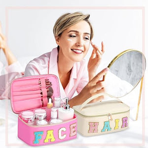 4 Pcs Nylon Makeup Bag