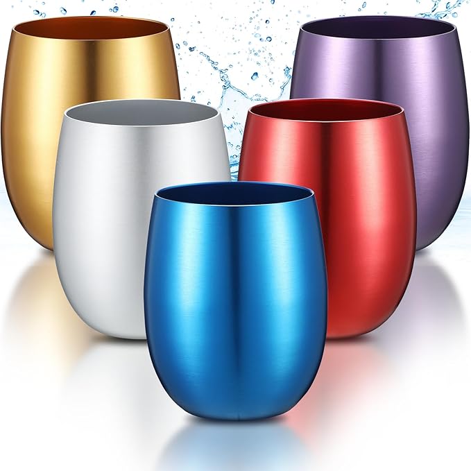 15 oz Anodized Aluminum Glass (Set of 30)