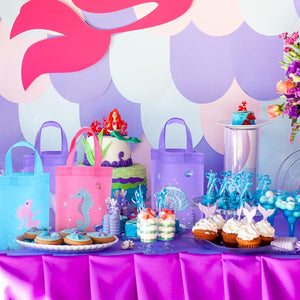 Mermaid Non-Woven Gift Bag Goodie Bag (Set of 24)