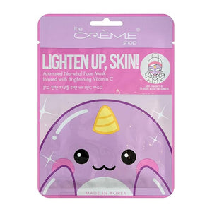 The Crème Shop Animated Face Sheet Mask - Set of 3 (Narwhal: Vitamin C)