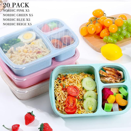 Bento Lunch Box (Set of 20)