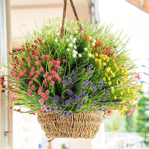 24 Bundle Baby's Breath Artificial Flower (Assorted Color)