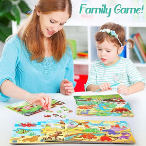 11.7" x 8.8"  Wooden Jigsaw Puzzle (Set of 20)