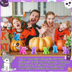 Stuffed Cat Toy (Assorted Color, Set of 8)