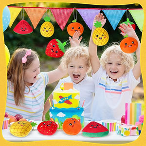 Stuffed Fruit Toy (Assorted Design, Set of 12)
