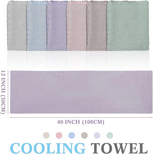 Microfiber Cooling Towel (Assorted Color, Set of 30)