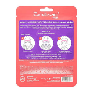 The Crème Shop Animated Face Sheet Mask - Set of 3 (Seal: Vegan Squalane)