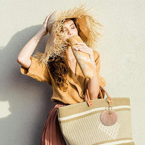 Pom Pom Keychain (Assorted Color, Set of 4)