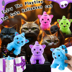 Stuffed Cat Toy (Assorted Color, Set of 8)