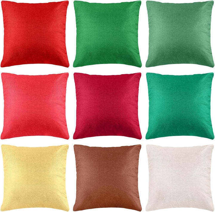 18" x 18" Linen Pillow Cover (Set of 9)