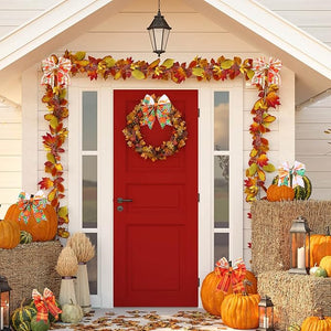 43-Yard Fall Holiday Ribbon Set (Set of 7 Roll)