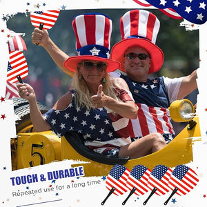 American Flag Handheld Fan (Set of 100)