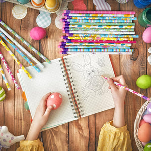 Easter Theme Pencil with Eraser (Set of 24)