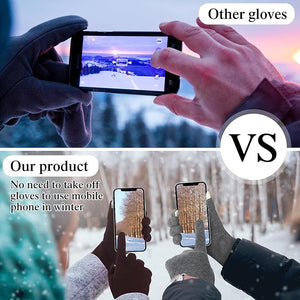 Women's Touchscreen Fleece-Lined Gloves (Pairs of 12)