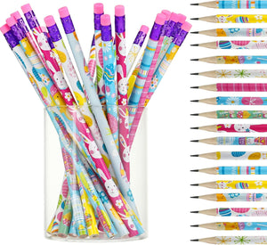 Easter Theme Pencil with Eraser (Set of 24)