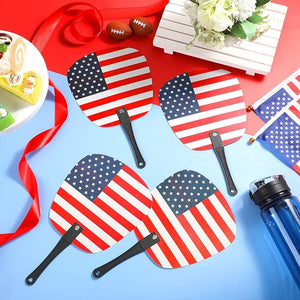 American Flag Handheld Fan (Set of 100)