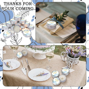 Lavender Soy Candle Baby Shower Favor (Set of 50)