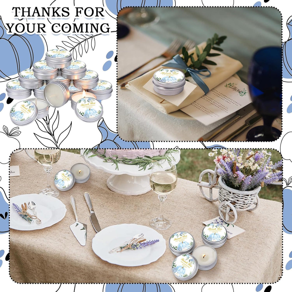 Lavender Soy Candle Baby Shower Favor (Set of 50)
