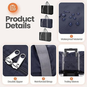 Foldable Duffel Bag (Set of 6)