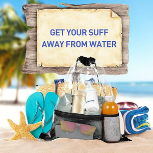 Clear Drawstring Backpack Bag (20 Pcs)