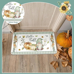 2 Pcs Fall Kitchen Rug Set