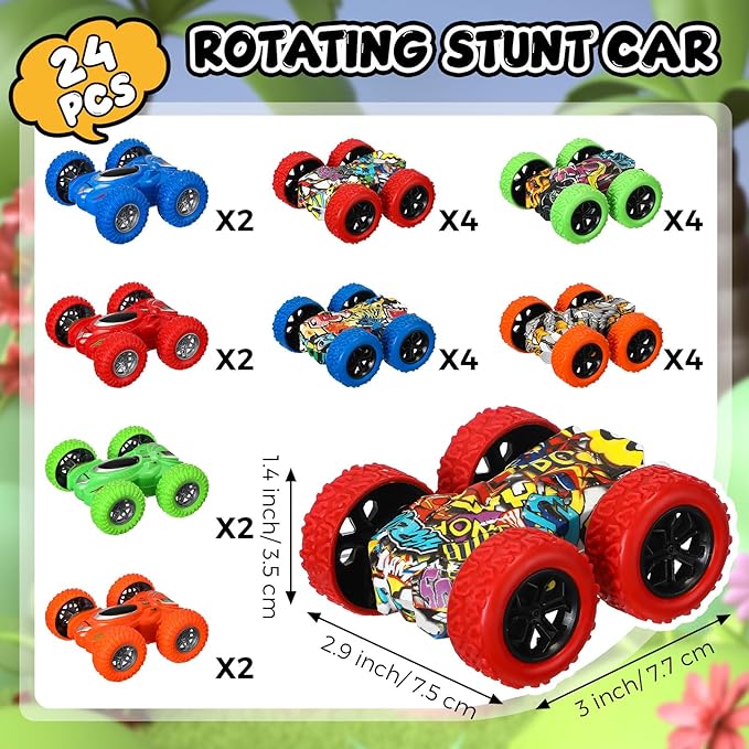Pull Back Truck Toy (Assorted Color, Set of 24)