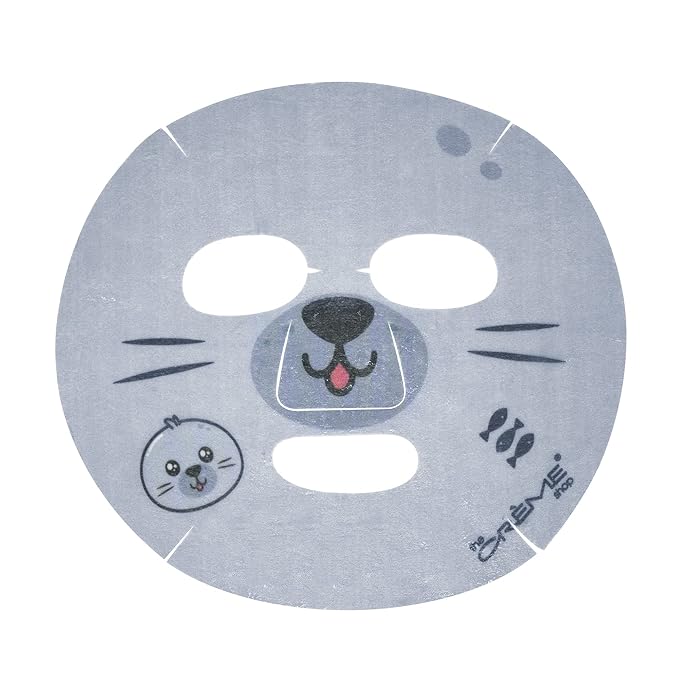 The Crème Shop Animated Face Sheet Mask - Set of 3 (Seal: Vegan Squalane)
