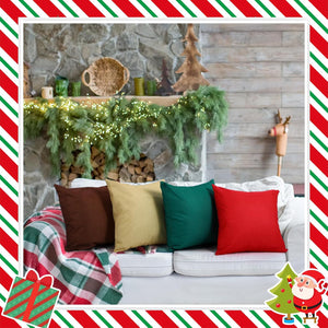 18" x 18" Linen Pillow Cover (Set of 9)