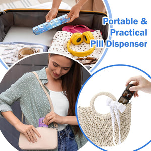 Weekly Pill Organizer Daily Pill Box (Set of 8)