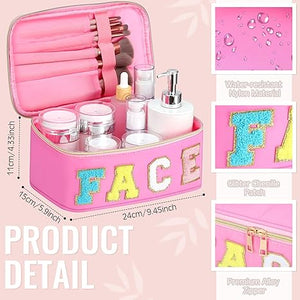 4 Pcs Nylon Makeup Bag