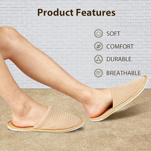 10 Pairs Non-Slip Guest Slipper