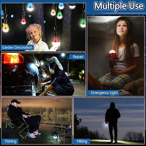 LED Lantern Bulb Light with Clip Hook (Set of 50)