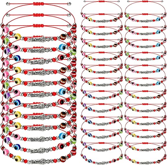 Saint Evil Eye String Bracelet (Set of 36)