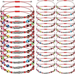 Saint Evil Eye String Bracelet (Set of 36)