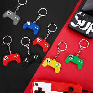 Silicone Game Controller Keychain (Assorted Color, Set of 36)