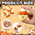 Handmade Crochet Candy Corn Plush (Set of 20)