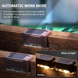 LED Solar Deck Light (Set of 12)