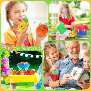 Stuffed Fruit Toy (Assorted Design, Set of 12)