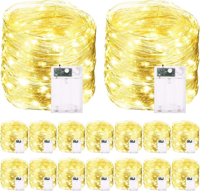 20 Feet 40 LED Fairy String Light (Set of 16)