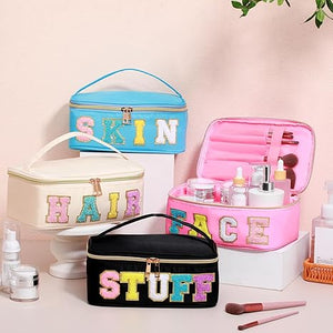 4 Pcs Nylon Makeup Bag