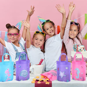 Mermaid Non-Woven Gift Bag Goodie Bag (Set of 24)