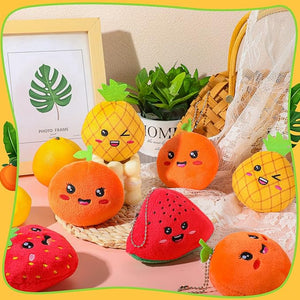 Stuffed Fruit Toy (Assorted Design, Set of 12)