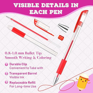 36 Color Glitter Gel Pen Set