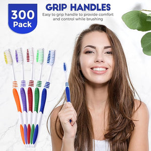 Individually Wrapped Toothbrush (Set of 300)