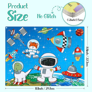 11.7" x 8.8"  Wooden Jigsaw Puzzle (Set of 20)